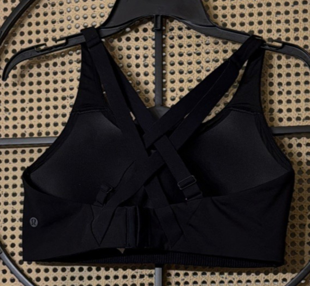 Lululemon Energy Bra High Support Sports Bra Black 38C euc